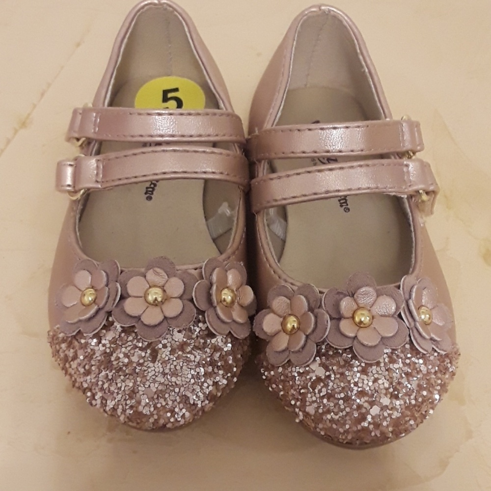 Blush pink shoes
